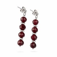 Pendientes Manu Bracelets and More Mujer Lumina in Acero Cristallo KR13S-BX